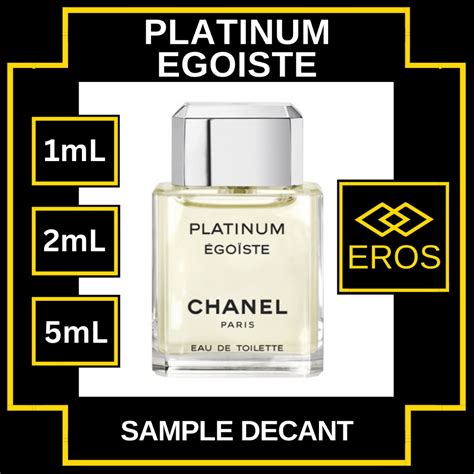 Chanel platinum egoiste sample